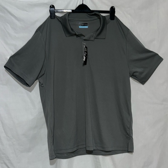 NWT men's PGA Tour gray short sleeve polo size xl - Picture 1 of 4